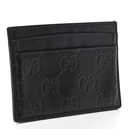Gucci Guccissima Card Holder Black 3 of 8