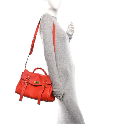 Mulberry Heavy Grain Medium Alexa Coral Orange 2 of 10