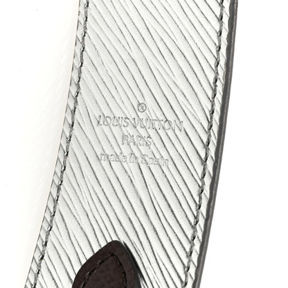Louis Vuitton Epi Monogram Bandouliere Shoulder Strap Silver 3 of 5