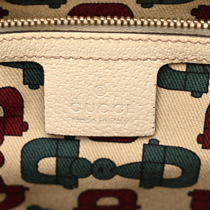 Gucci Monogram Web Large Treasure Boston Tote Beige 5 of 16