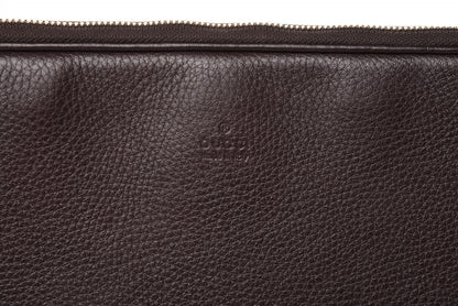 Gucci Grained Calfskin Bamboo Tassle Laptop Case Brown 11 of 13