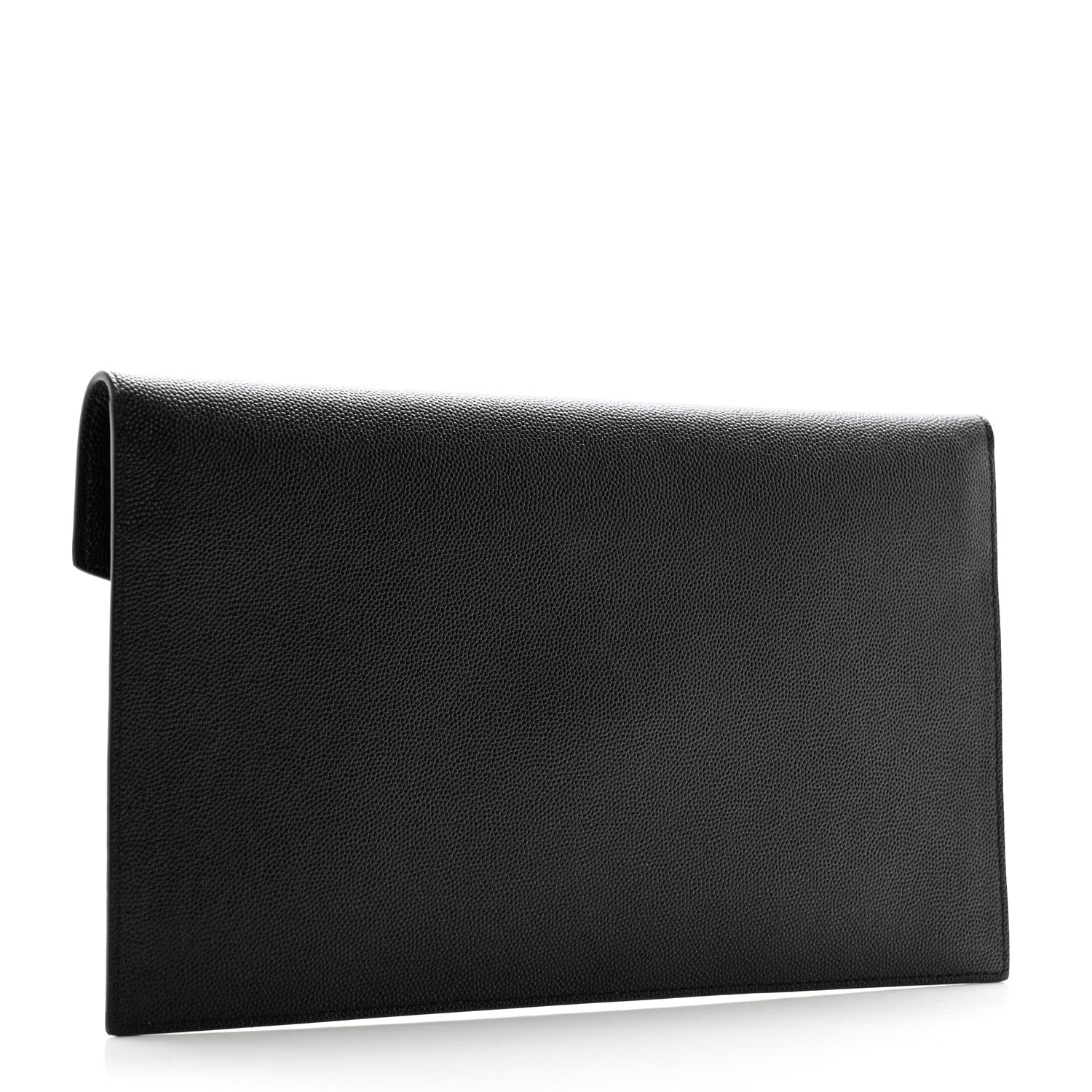 Saint Laurent Grain De Poudre Uptown Pouch Black 3 of 7