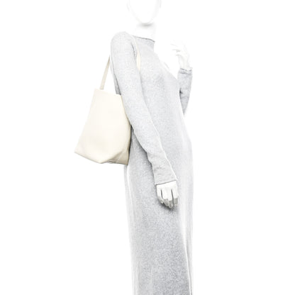 The Row Grained Calfskin Medium N/S Park Tote Ivory 2 of 11