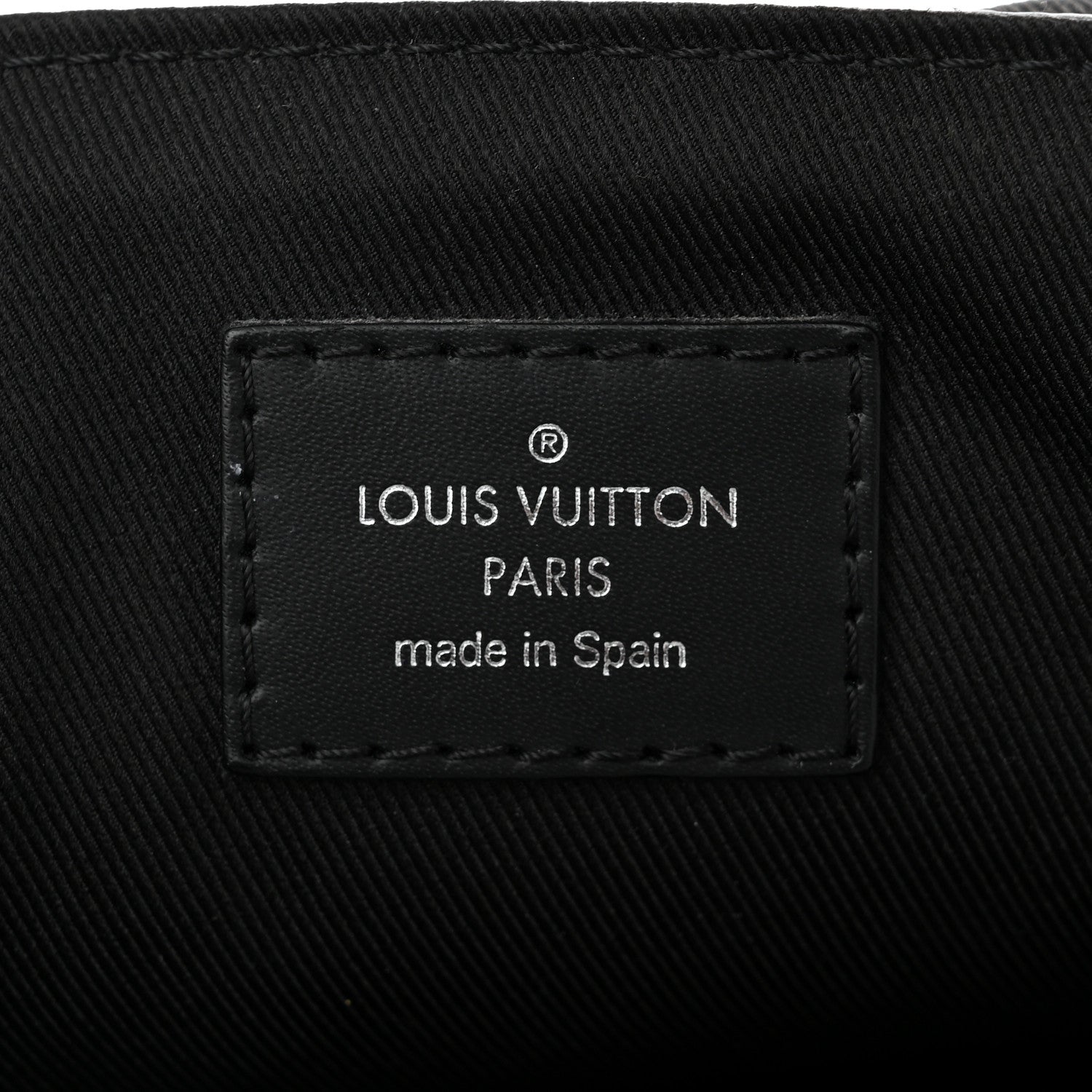 Louis Vuitton Monogram Eclipse District PM Black 6 of 11