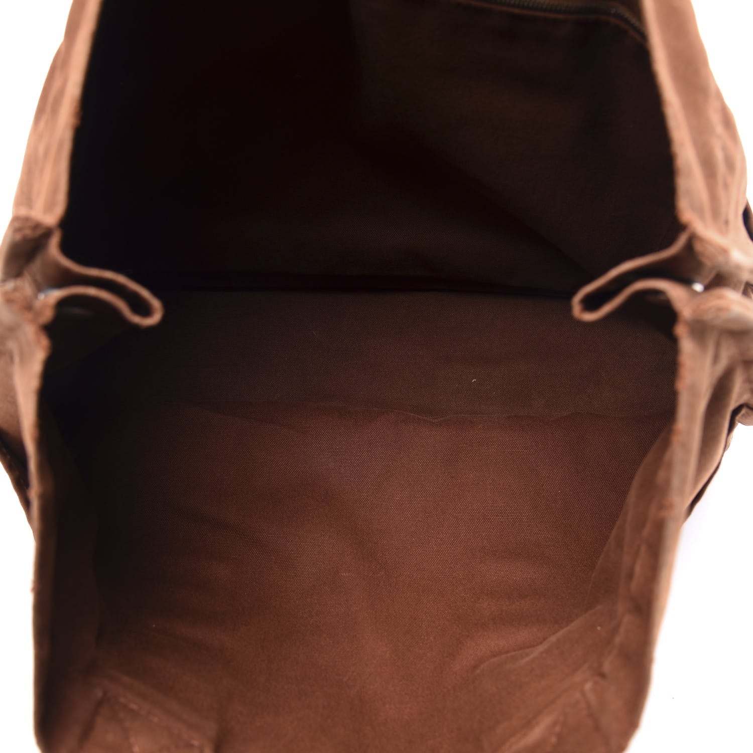 Hermes Canvas Fourre Tout MM Brown 4 of 12