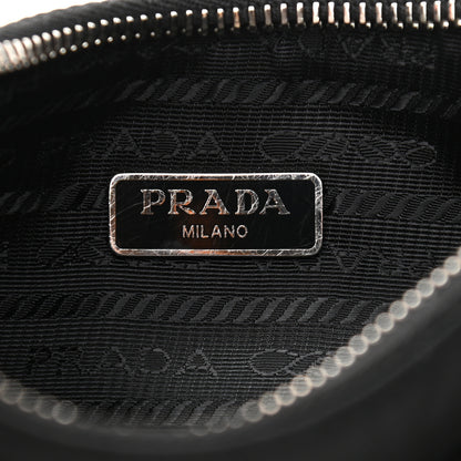 Prada Tessuto Nylon Saffiano Mini Re-Edition 2005 Bag Black 5 of 9