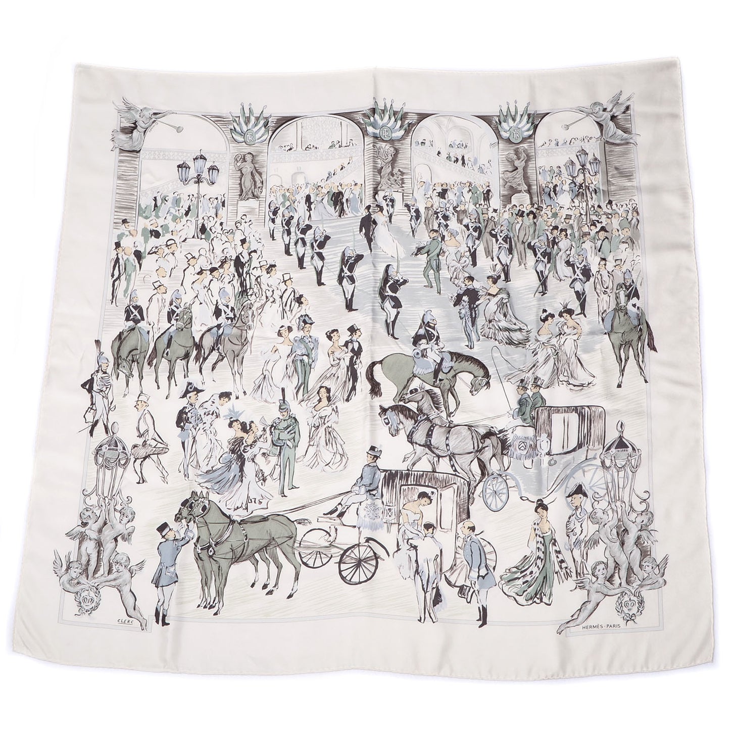 Silk Soiree De Gala Scarf 90