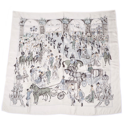 Hermes Silk Soiree De Gala Scarf 90 2 of 6