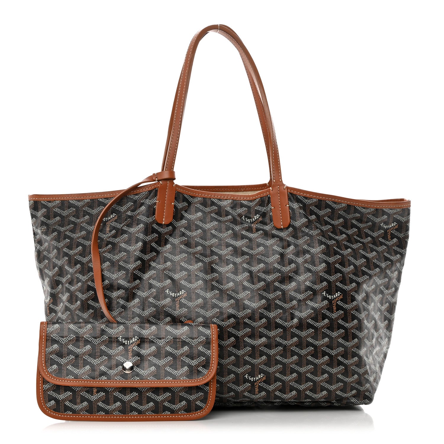 Goyard Goyardine Saint Louis PM Black Gold 1 of 22