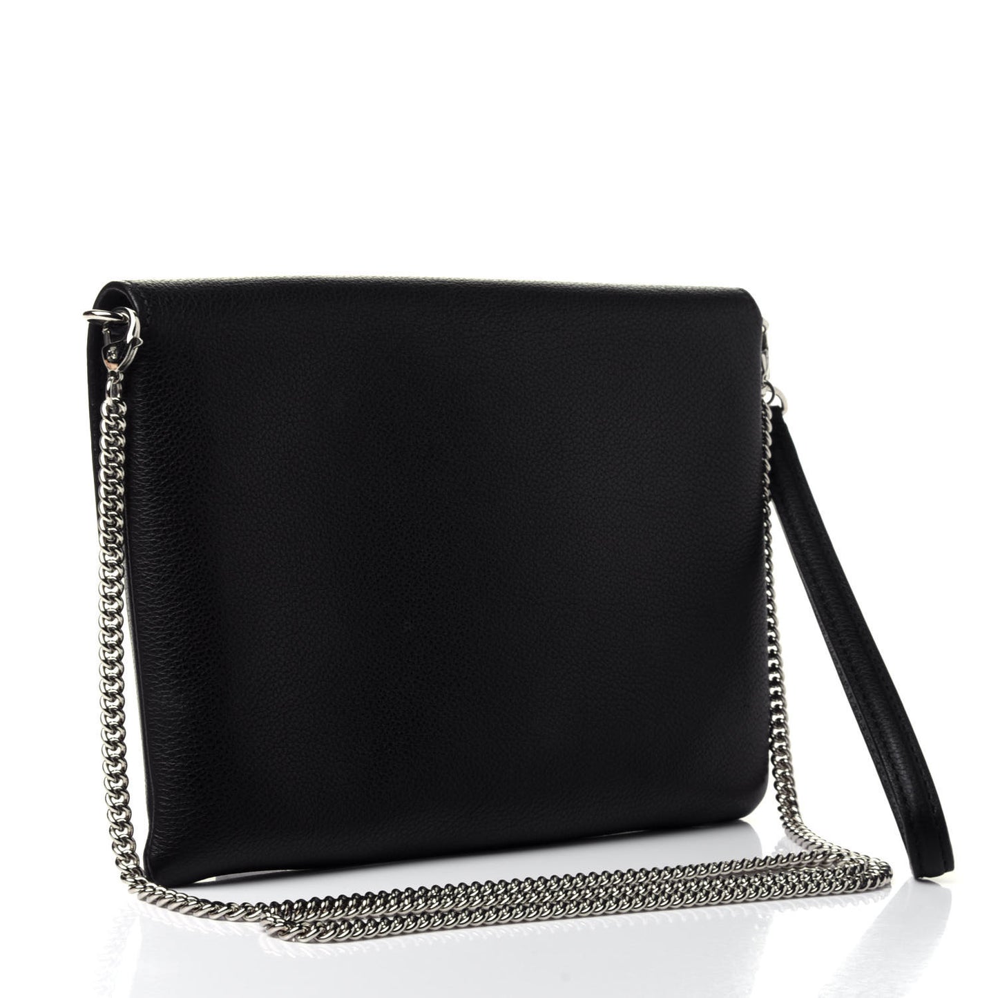 Soft Calfskin My Lockme Pochette Black