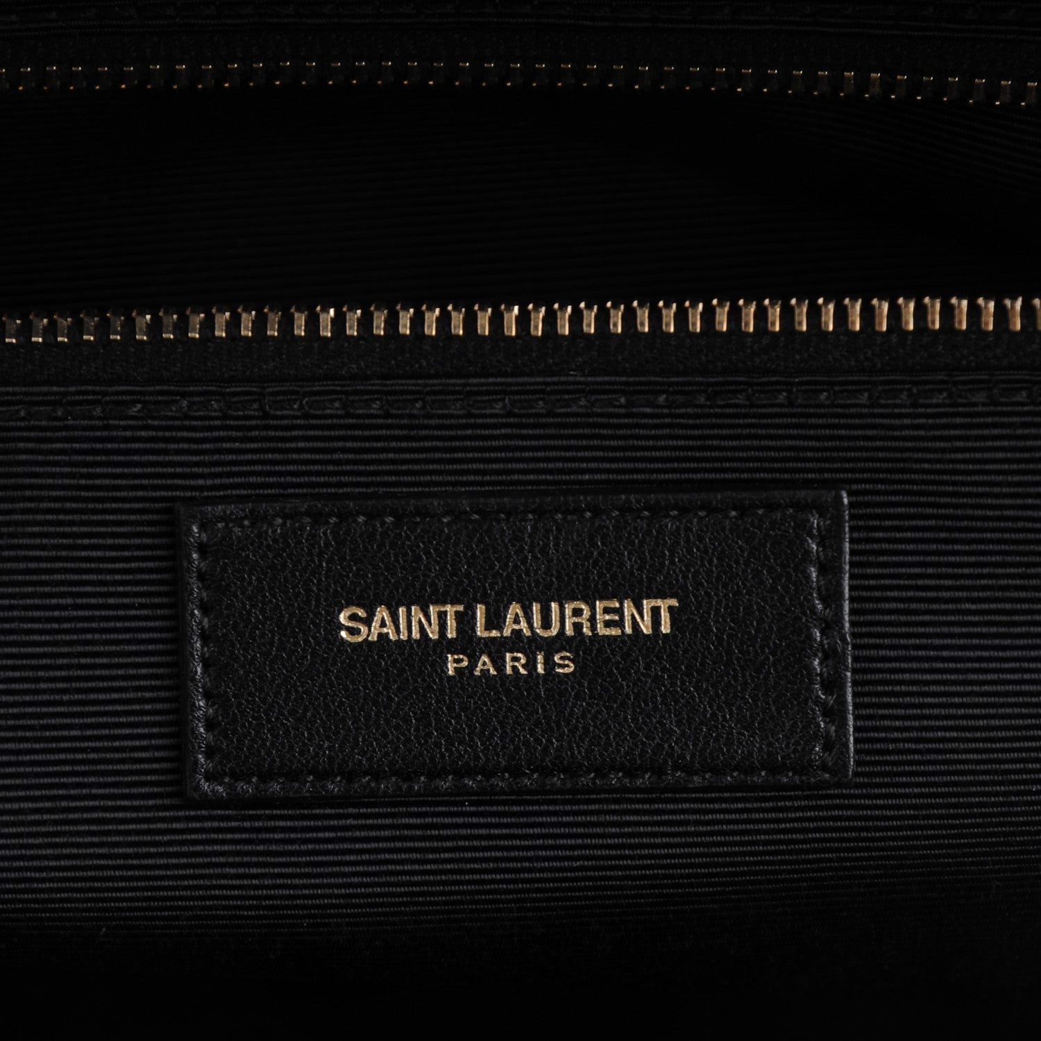 Saint Laurent Calfskin Classic Duffle 24 Black 6 of 7