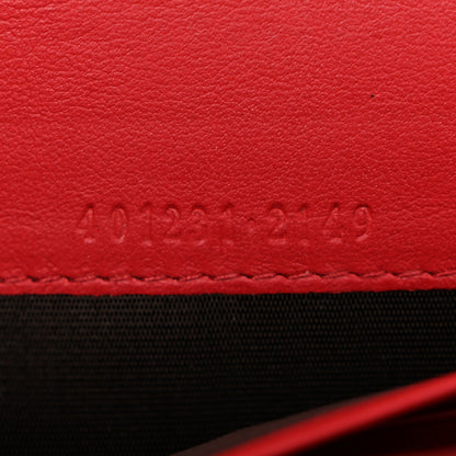 Gucci GG Supreme Monogram Mini Dionysus Chain Wallet Beige Vulcanic Red 7 of 14