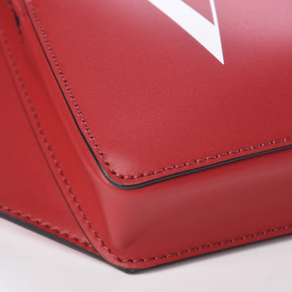 Valentino Garavani Calfskin Mens VLTN Belt Bag Rosso Valentino White 8 of 9