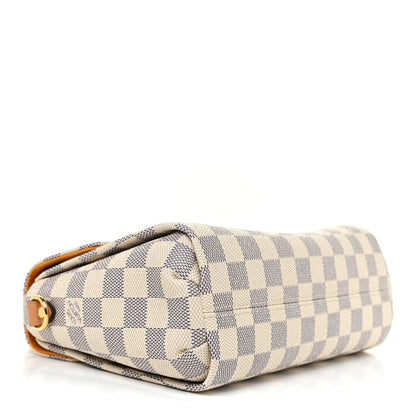 Louis Vuitton Damier Azur Braided Croisette Rose 4 of 11