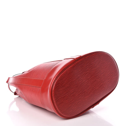 Louis Vuitton Epi Randonnee PM Castillan Red 4 of 10