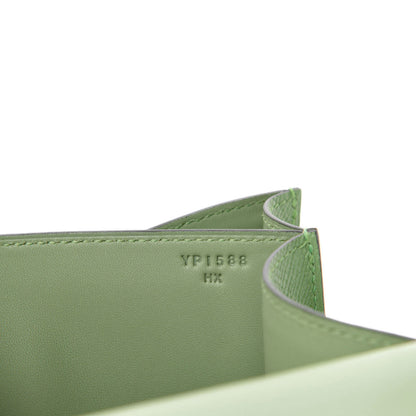 Hermes Epsom Constance 24 Vert Criquet 8 of 12