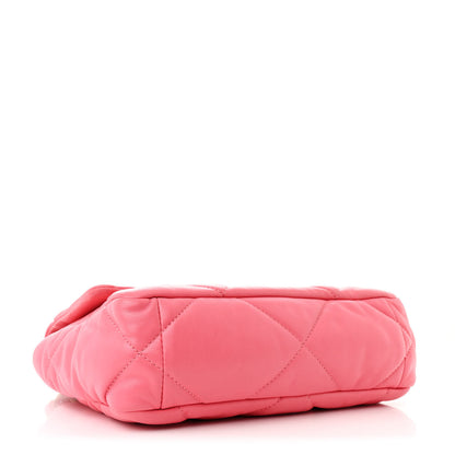 Chanel Lambskin Quilted Medium Chanel 19 Flap Pink 4 of 12