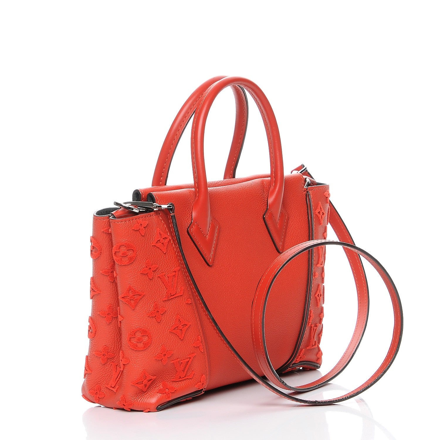 Louis Vuitton Veau Cachemire Tote W BB Paprika 4 of 9