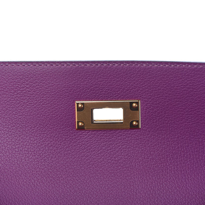 Hermes Evercolor Kelly Retourne 28 Anemone 23 of 40
