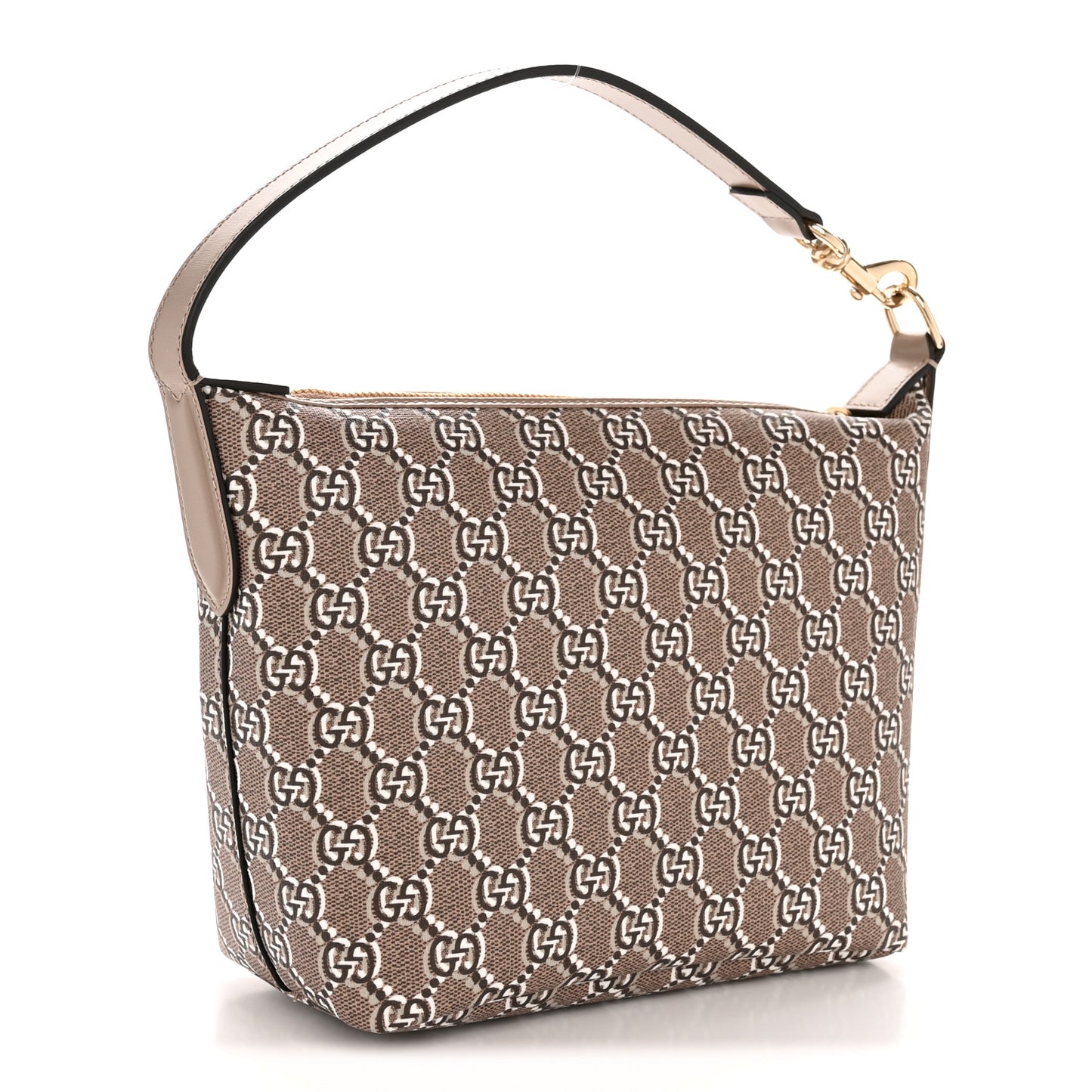 GG Shadow Monogram Super Mini Ophidia Shoulder Bag Taupe
