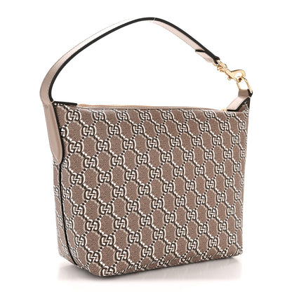 Gucci GG Shadow Monogram Super Mini Ophidia Shoulder Bag Taupe 3 of 11