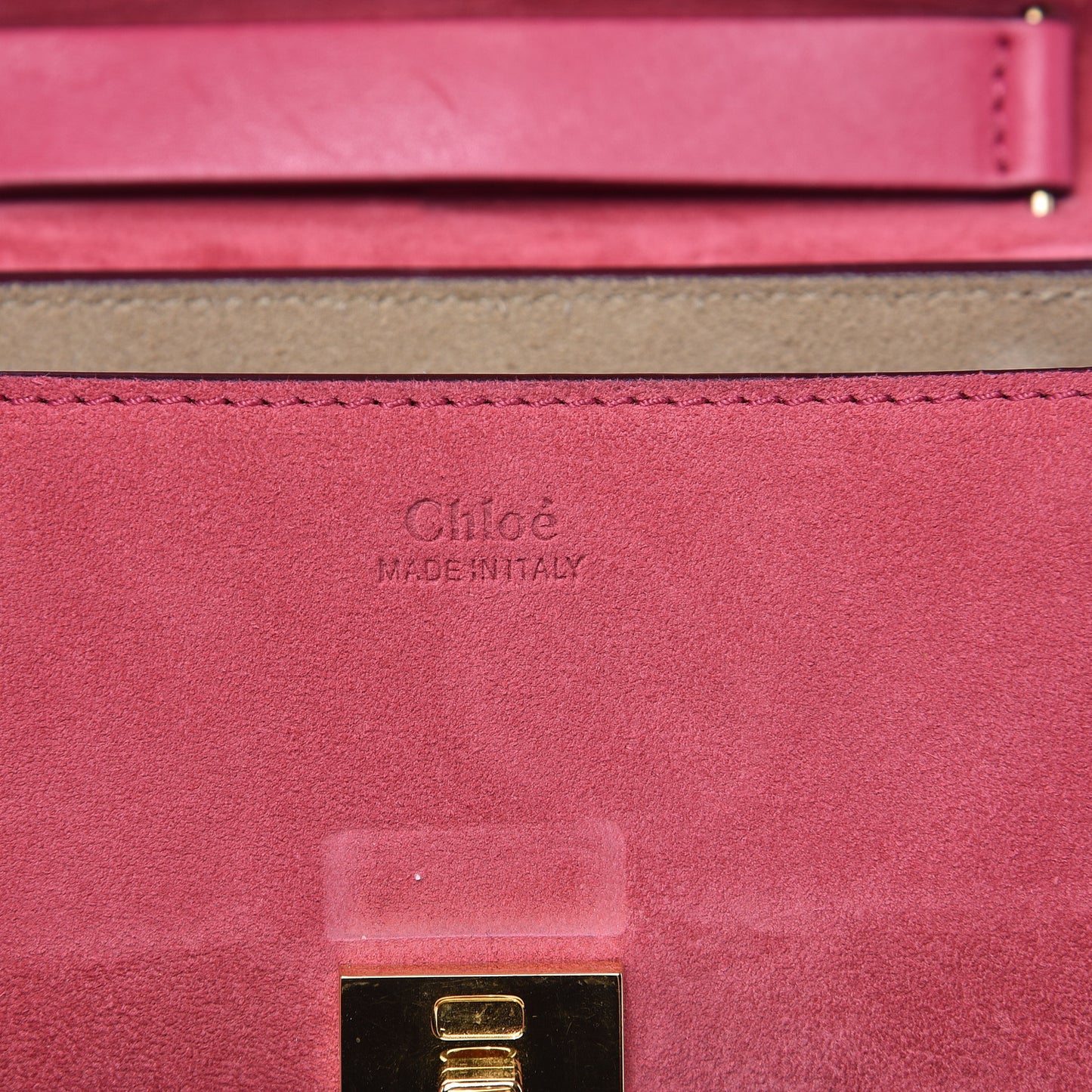 Suede Smooth Calfskin Mini Drew Shoulder Bag Dreamy Pink