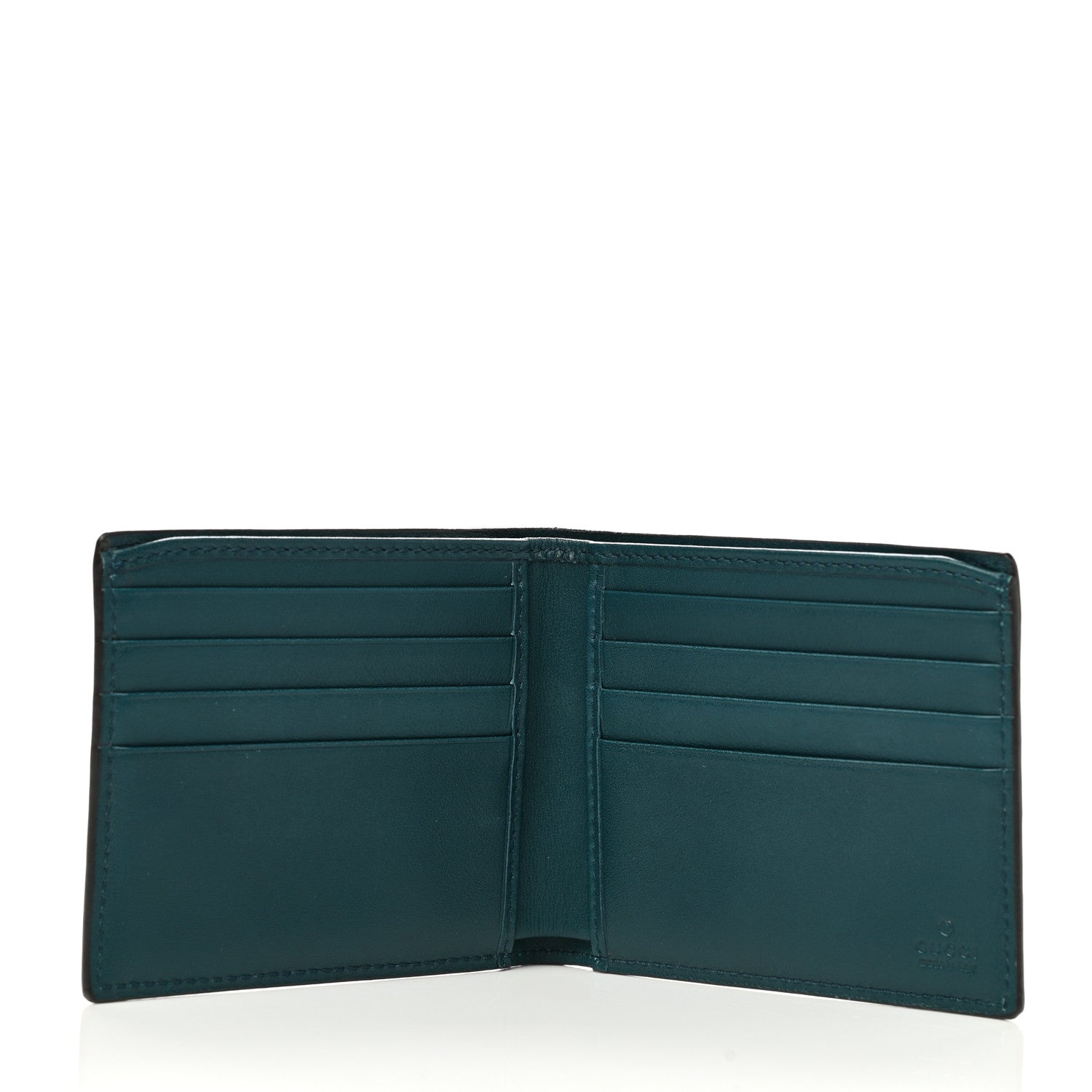 Gucci Crocodile Bi-Fold Wallet Light Gasoline 5 of 8