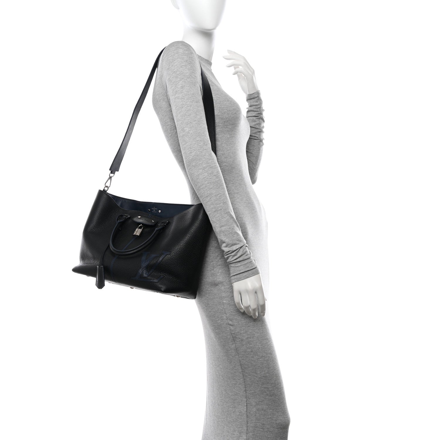 Louis Vuitton Taurillon Pernelle Black 2 of 10