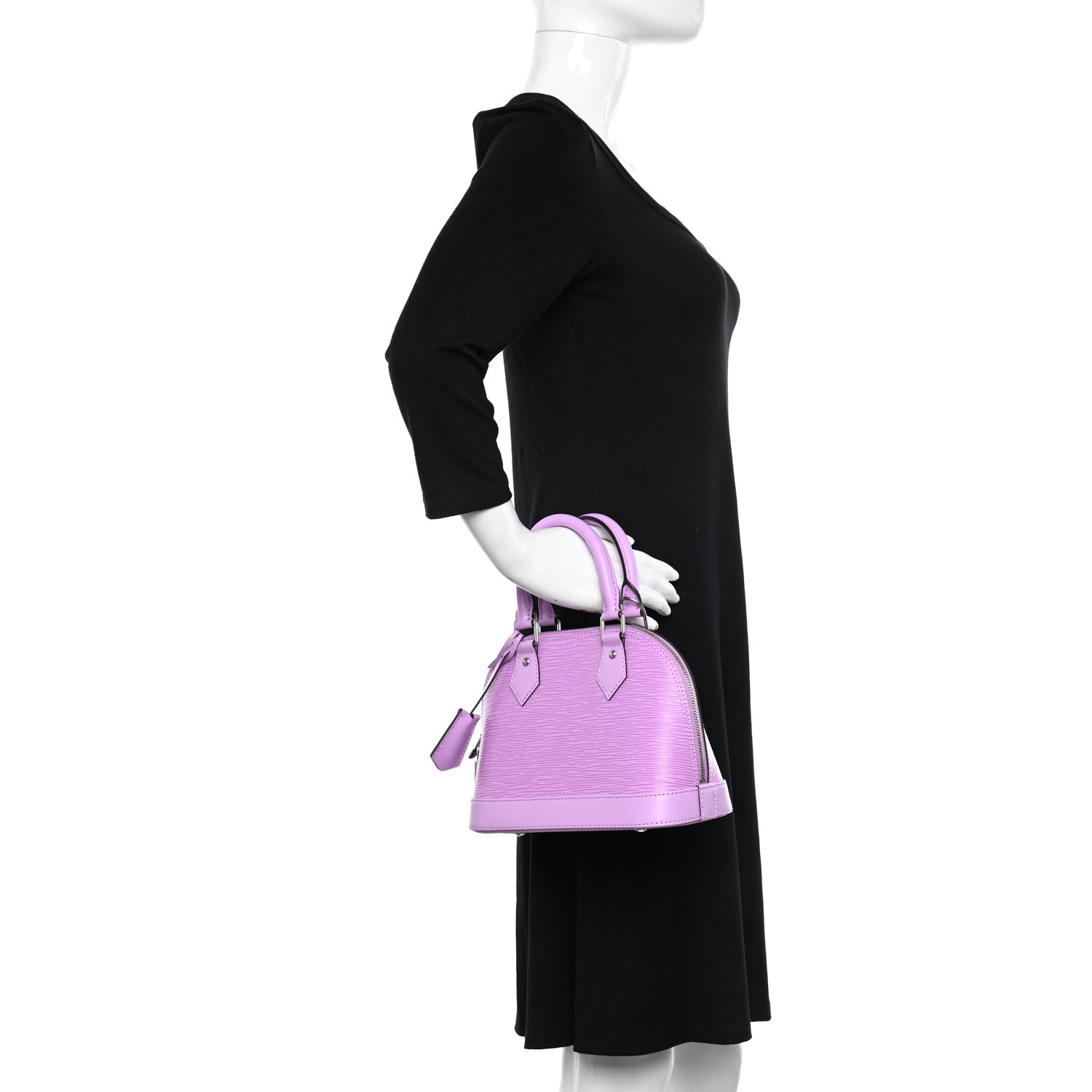 Louis Vuitton Epi Jacquard Alma BB Lilac 2 of 9