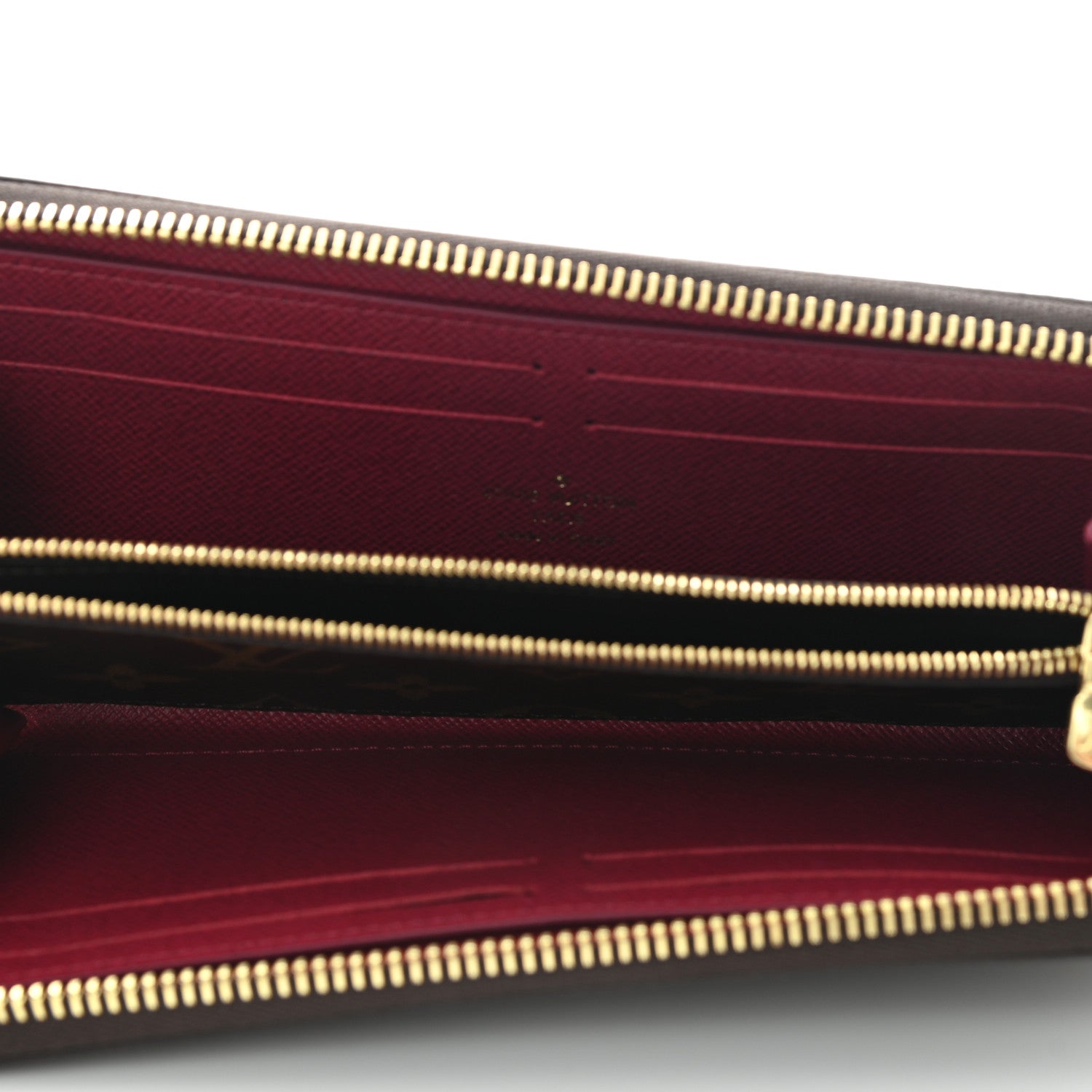 Louis Vuitton Monogram Clemence Wallet Fuchsia 5 of 9