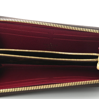 Louis Vuitton Monogram Clemence Wallet Fuchsia 5 of 9
