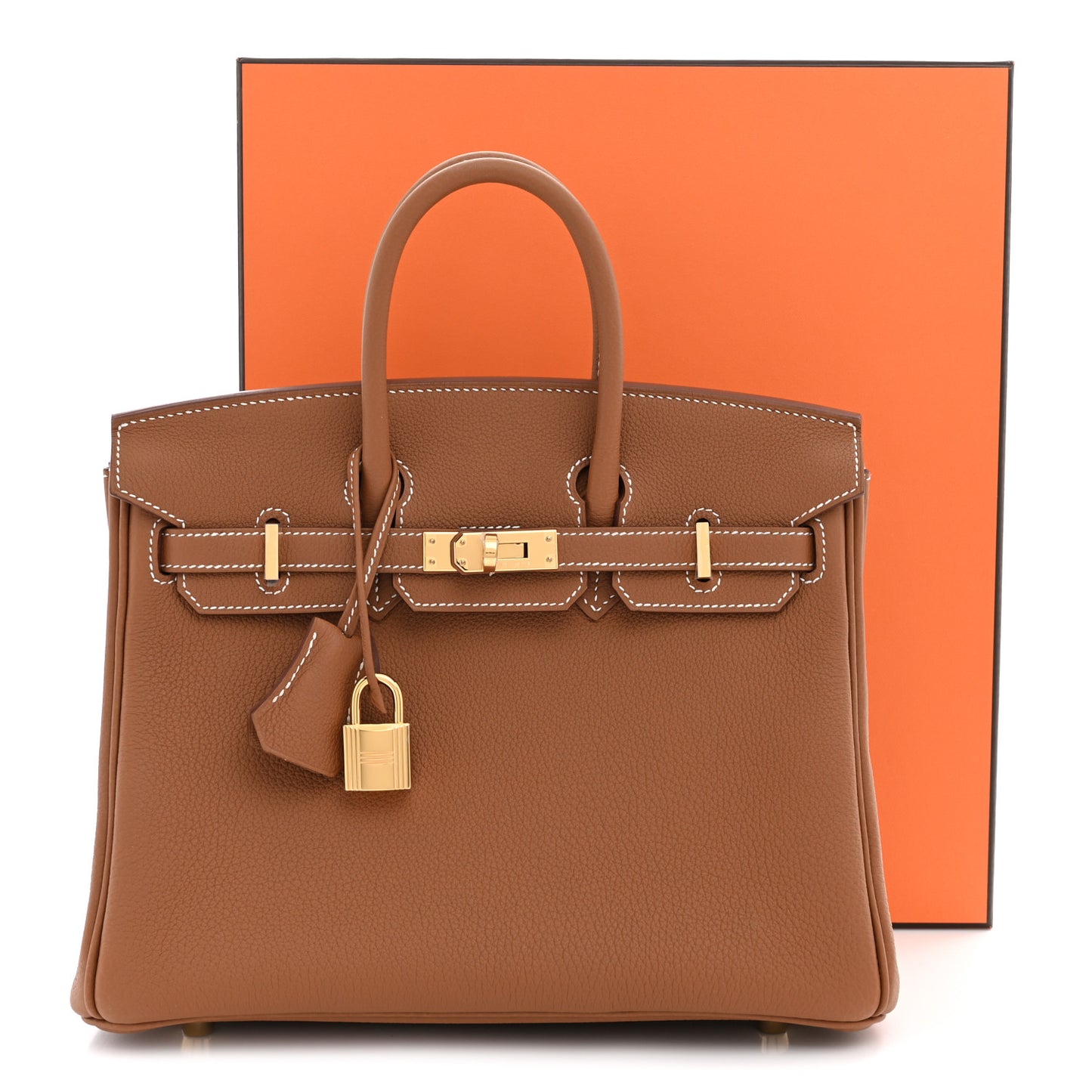 Togo Birkin 25 Gold
