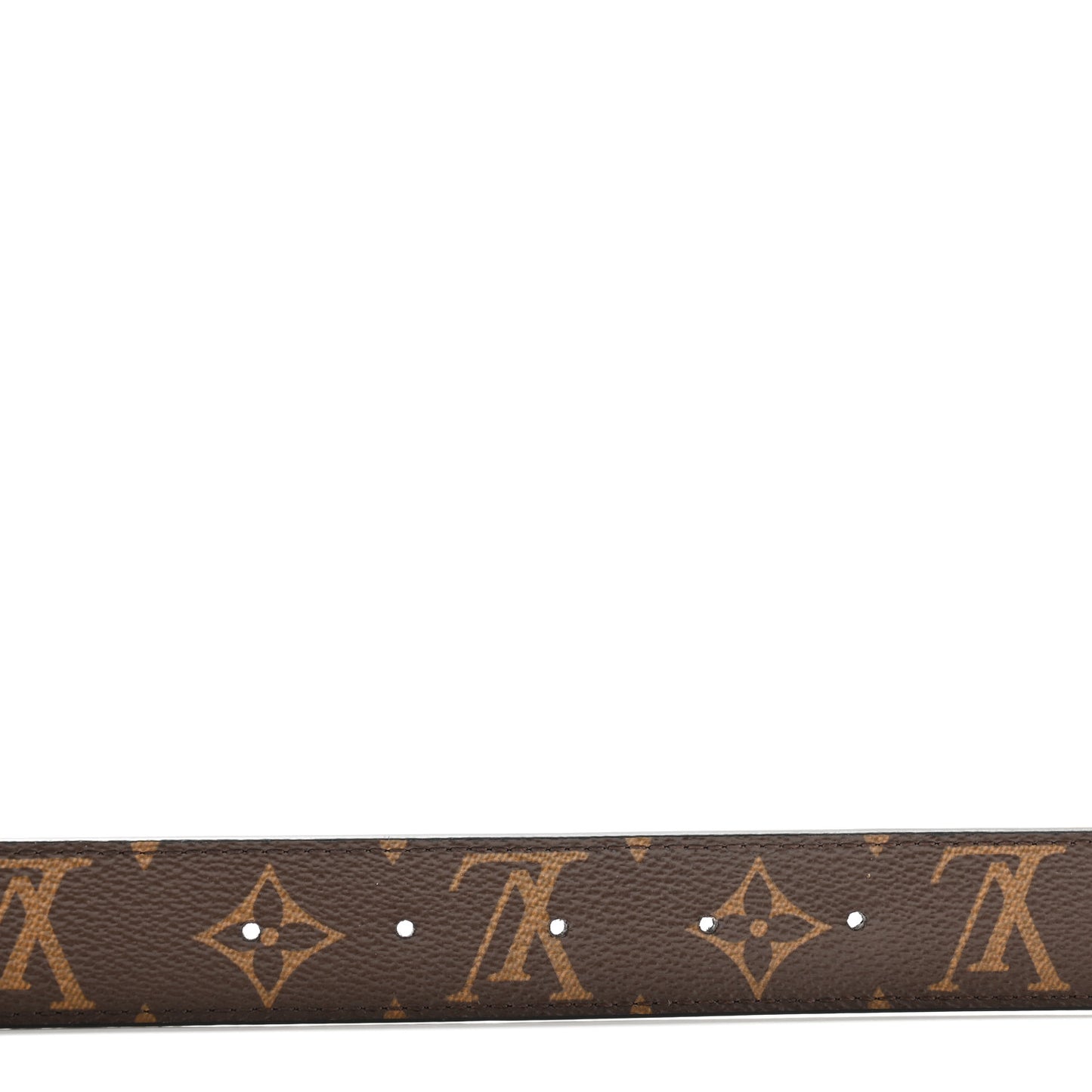 Calfskin Monogram 30mm LV Initiales Reversible Belt  90 36 Black