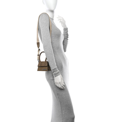 Jacquemus Nubuck Le Chiquito Homme Khaki 2 of 12