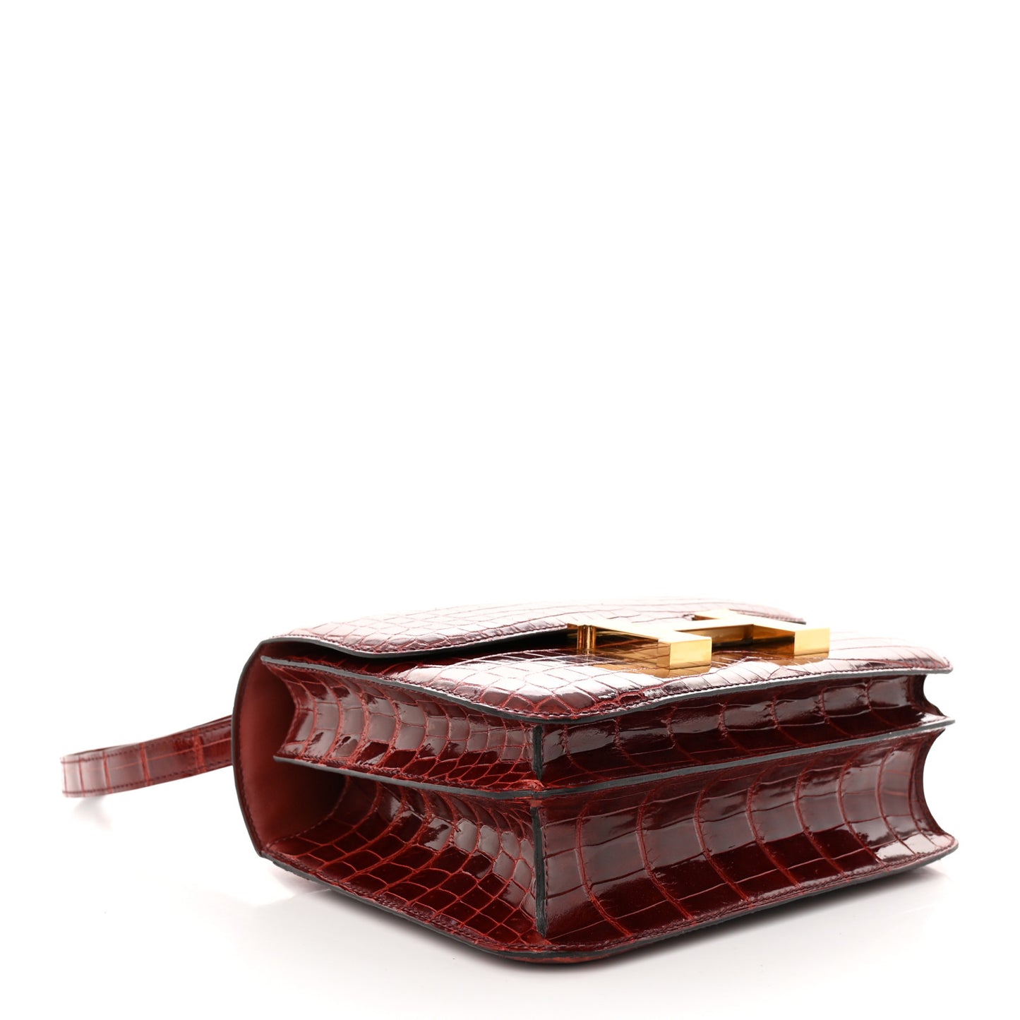Shiny Niloticus Crocodile Constance 24 Rouge H