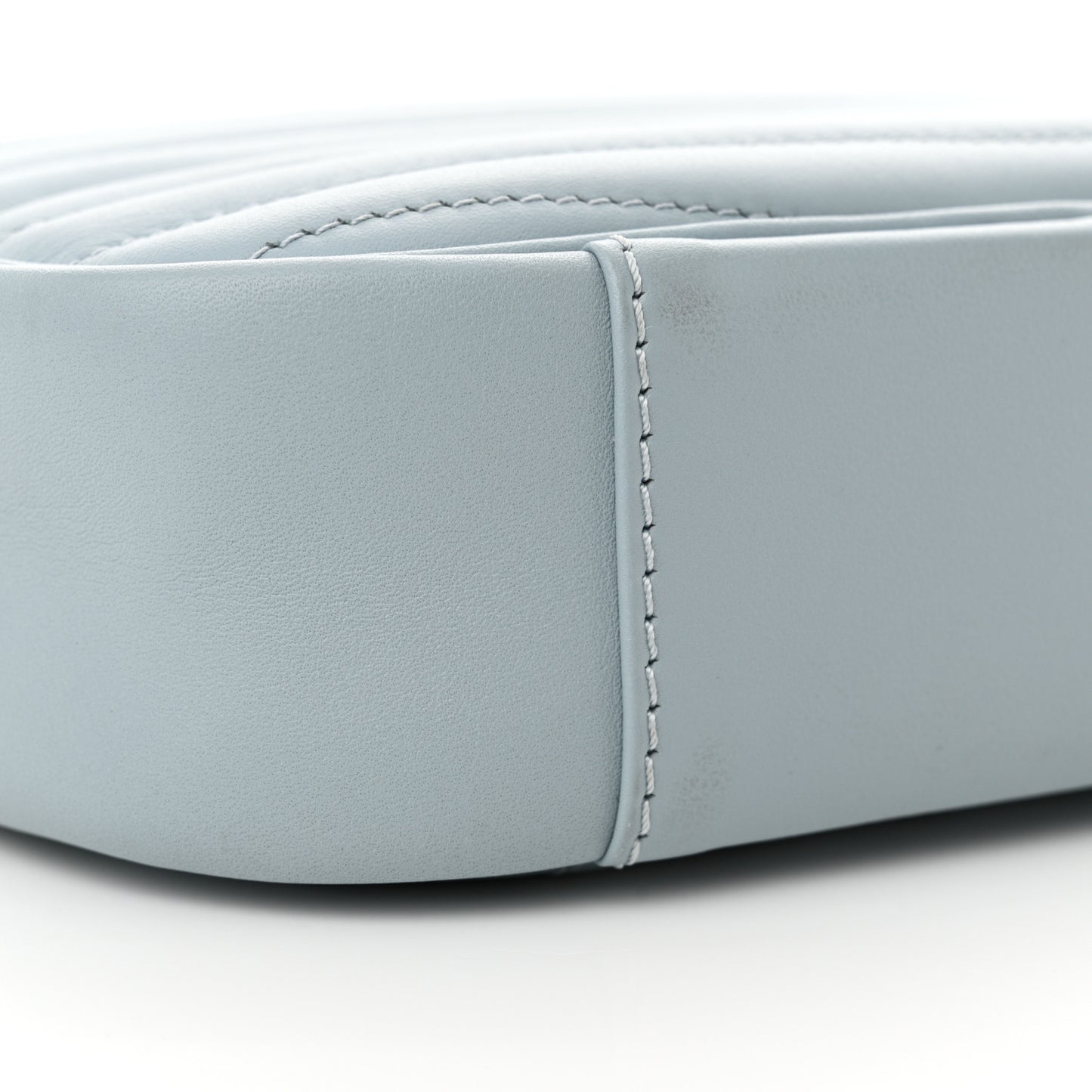 Calfskin New Wave Camera Bag Porcelain Blue