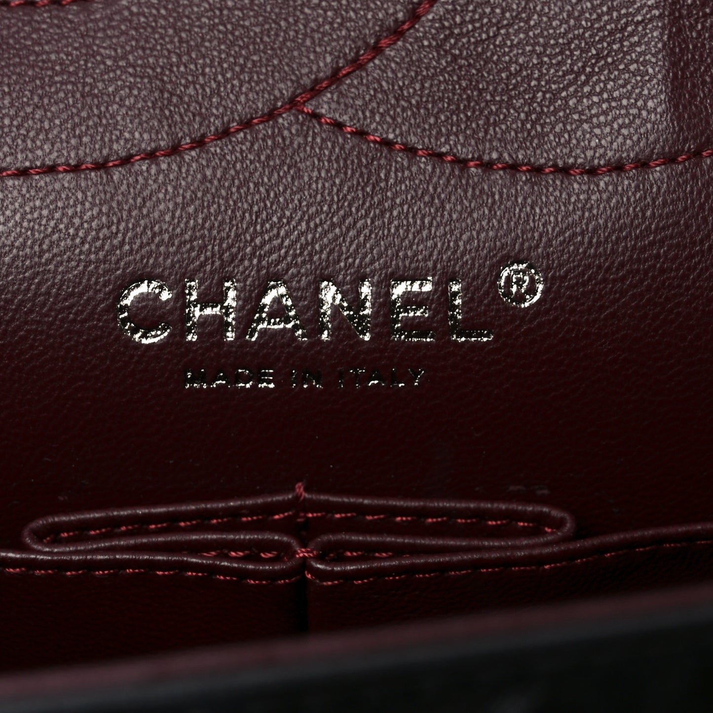 Aged Calfskin Quilted 2.55 Reissue 227 Flap Black