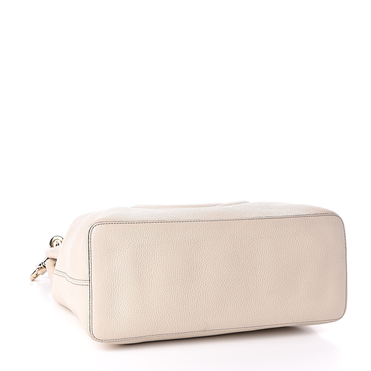 Gucci Pebbled Calfskin Large Soho Hobo Off White 4 of 11