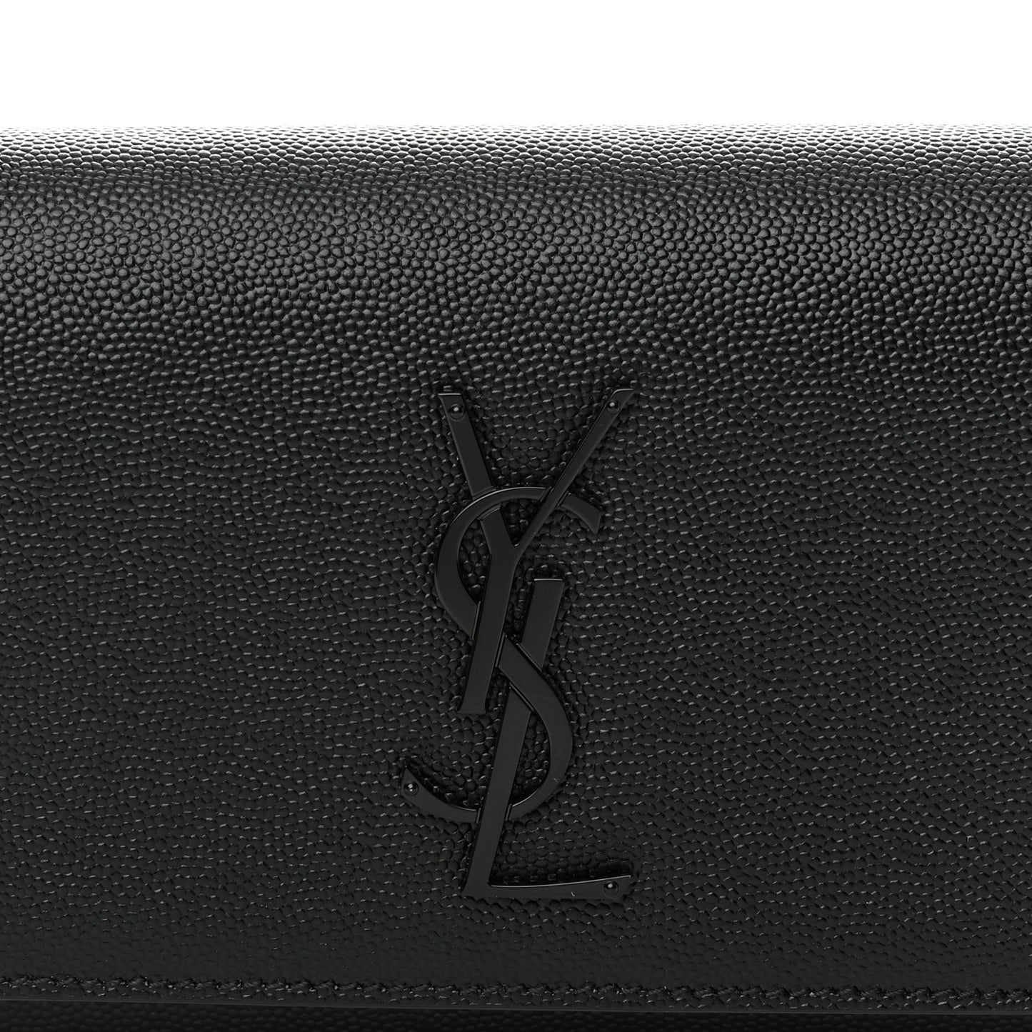 Grain De Poudre Monogram Kate Belt Bag Black