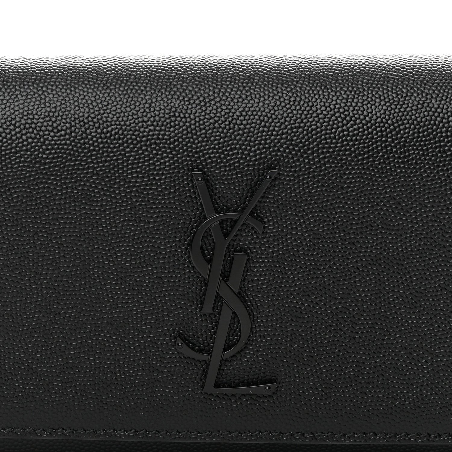Saint Laurent Grain De Poudre Monogram Kate Belt Bag Black 6 of 9