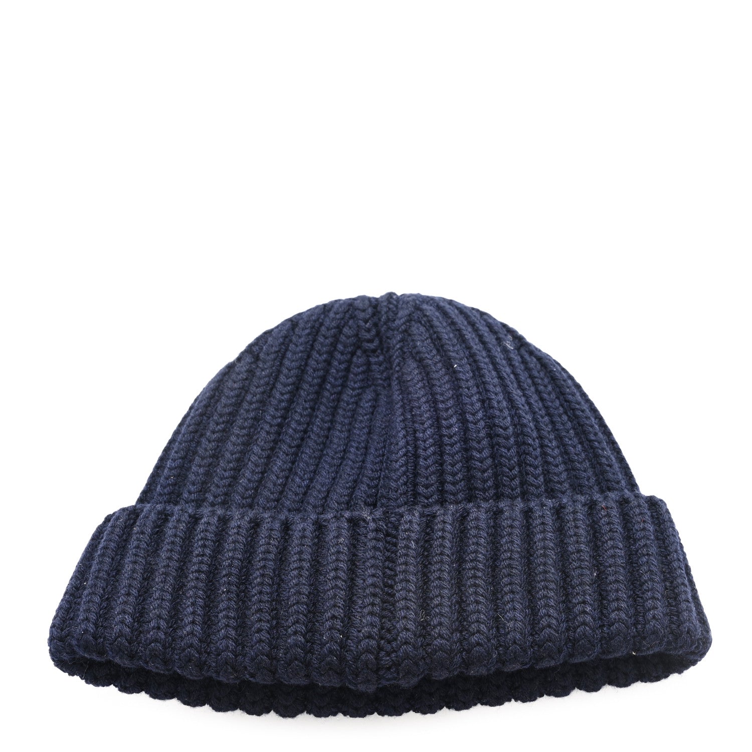 Prada Wool Cashmere Beanie Hat M Blue 1794423 – FASHIONPHILE