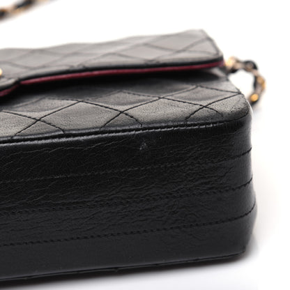 Chanel Lambskin Quilted Small Single Flap Black 36 of 40