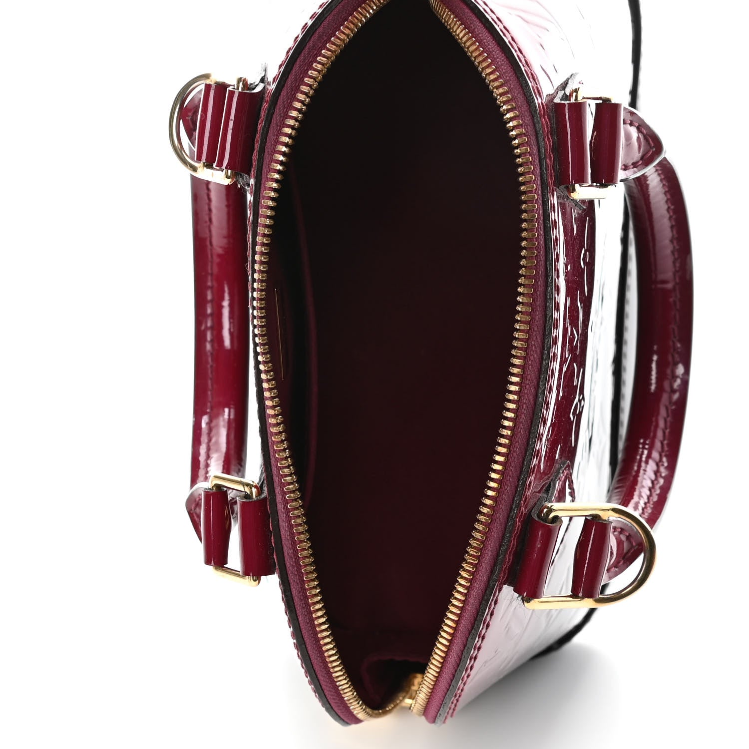 Louis Vuitton Vernis Degrade Alma BB Magenta 4 of 4