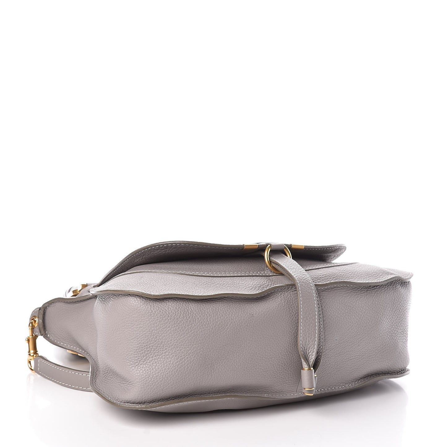 Calfskin Medium Marcie Satchel Cashmere Grey