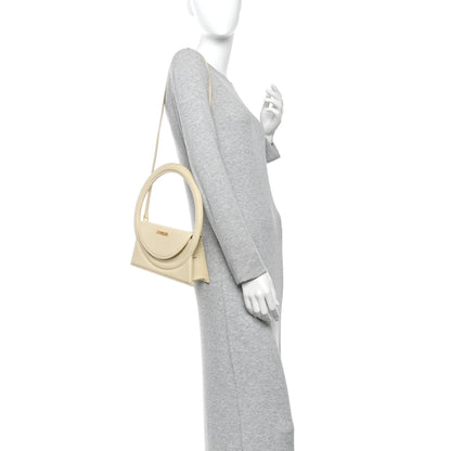 Jacquemus Smooth Calfskin Le Sac Rond Ivory 2 of 9