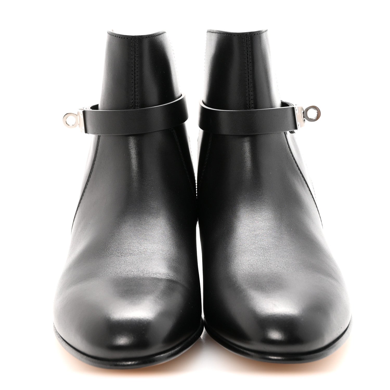 Hermes Calfskin Neo Low Boots 39 Black 3 of 10