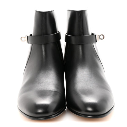 Hermes Calfskin Neo Low Boots 39 Black 3 of 10