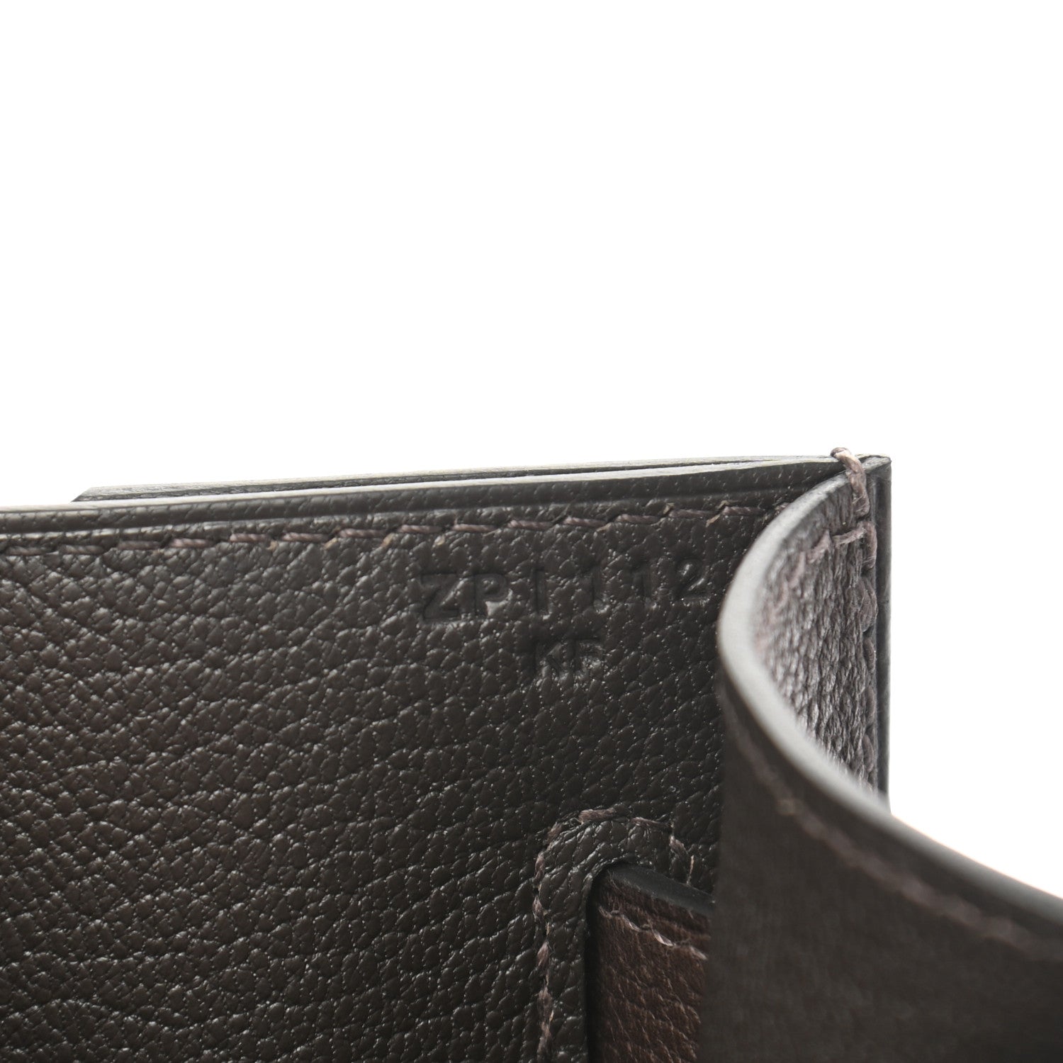 Hermes Taurillon Maurice Kelly Depeches 25 Pouch Ebene 7 of 8