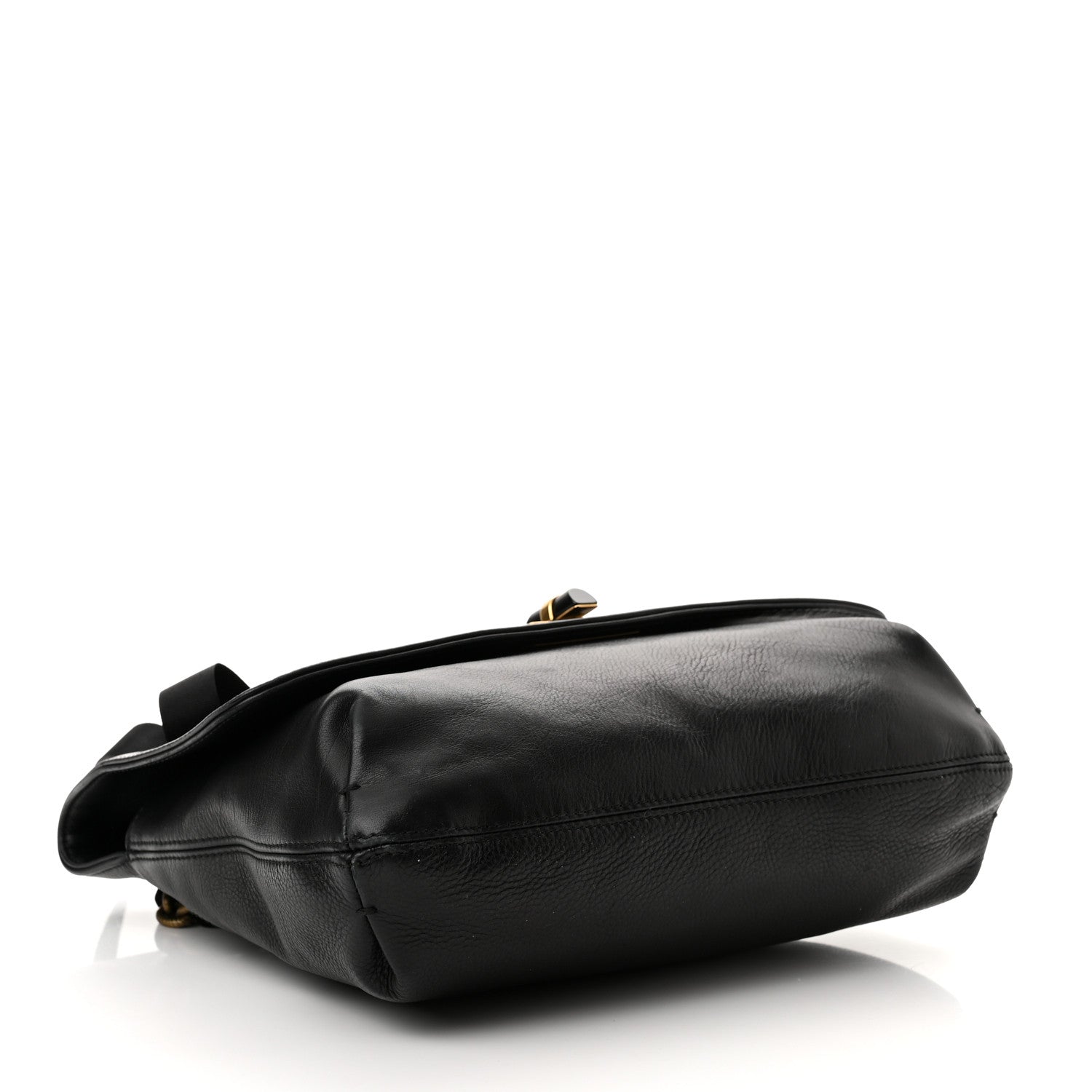 Lanvin Calfskin Medium Happy Shoulder Bag Black 3 of 8