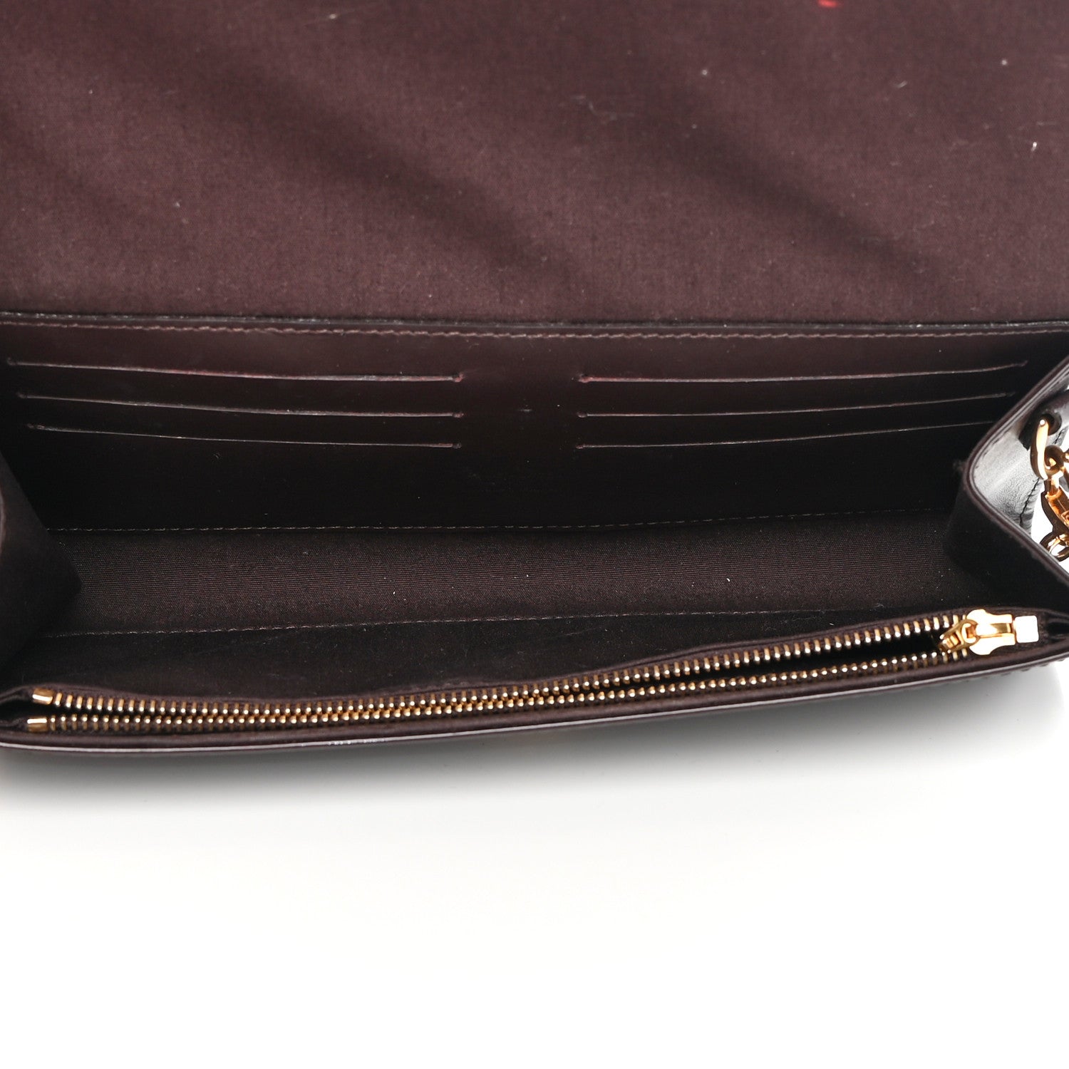 Louis Vuitton Vernis Rossmore MM Amarante 5 of 12